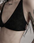 DOINDULGE Braided Strap Detail Bralette Top