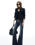 IAMXIAA Jeans en denim évasés taille basse