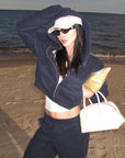 ROVENTE Wide-Leg Fleece Sweatpants
