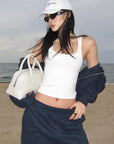 ROVENTE Wide-Leg Fleece Sweatpants