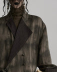 DOINDULGE Asymmetric Dyed Tailored Jacket