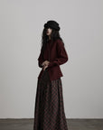 DOINDULGE Reversible Sculpted Jacket with Asymmetric Button Line