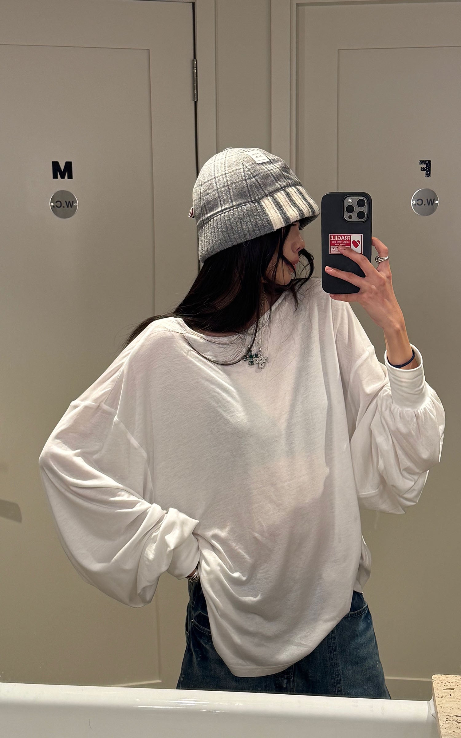 WARDEN EDGE Relaxed Fit Long Sleeve Jersey Top