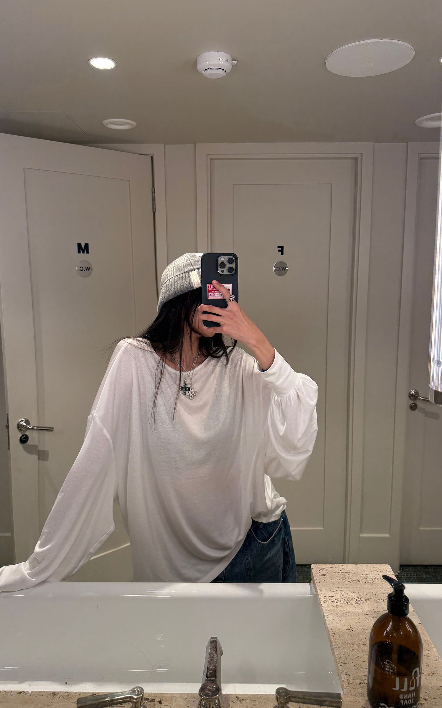 WARDEN EDGE Relaxed Fit Long Sleeve Jersey Top