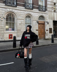 WARDEN EDGE London Heart Graphic Knit Sweater
