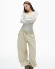 IAMXIAA Relaxed Drawstring Lounge Pants