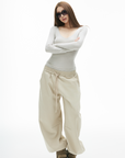 IAMXIAA Relaxed Drawstring Lounge Pants