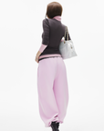 IAMXIAA Low-Rise Layered Look Jogger Pants