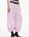 IAMXIAA Low-Rise Layered Look Jogger Pants