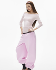 IAMXIAA Low-Rise Layered Look Jogger Pants