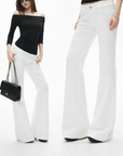IAMXIAA Panelled Flared Pants