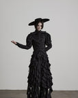 DOINDULGE Gothic Structured Panel Shirt