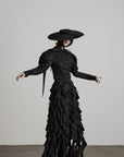 DOINDULGE Gothic Structured Panel Shirt