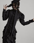 DOINDULGE Gothic Structured Panel Shirt
