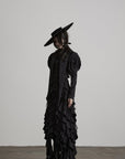 DOINDULGE Gothic Structured Panel Shirt