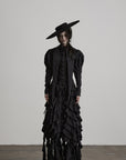 DOINDULGE Gothic Structured Panel Shirt