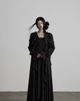 DOINDULGE Smocked Panel Ritual Long Dress