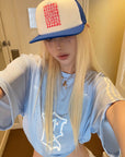 Rase Le Sol T-shirt Oversize à Logo en Maille