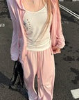 Rase le sol Star Emblem Ruched Scoop Neck Top