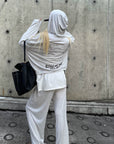 Rase Le Sol Lightweight Hoodie & Wide-Leg Pants Set