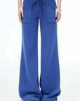 IAMXIAA Low-Rise Drawstring Wide Leg Sweatpants