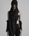 DOINDULGE Asymmetric Drape Scarf Shawl