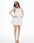 IAMXIAA 2-Way Eyelet Bubble Skirt