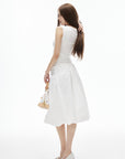 IAMXIAA 2-Way Eyelet Bubble Skirt