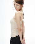 IAMXIAA Cross Back Slim Fit Camisole