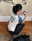 ROVENTE 23 Raglan Fitted Tee