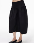 IAMXIAA Pantalon culotte ballon taille basse