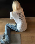 Rase le sol Gothic Back Statement T-Shirt
