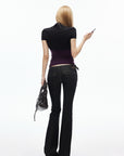 IAMXIAA Draped Shrug Crop Bolero