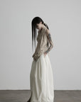 DOINDULGE Halter Neck Draped Tank Top
