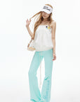 IAMXIAA Button Detail Bubble Tube Top