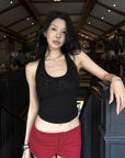 Hydrae Low-Rise Sculpted Micro Shorts with Curved Pocket Seams and Tailored Back Pockets