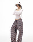IAMXIAA Scoop Neck Pocket Long Sleeve Tee