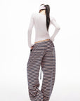 IAMXIAA Scoop Neck Pocket Long Sleeve Tee