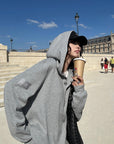 WARDEN EDGE Off-Duty Waffle Hoodie & Shorts Set
