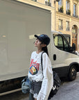 WARDEN EDGE Mini à carreaux avec bordure en dentelle Short doté d'une taille élastique et d'une silhouette streetwear décontractée