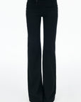 IAMXIAA Low-Rise Button Detail Flared Pants