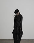 DOINDULGE Sculpted Waist Panel Detail Blazer