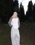 Rase le sol Faded Sketch Raglan Long Sleeve Top
