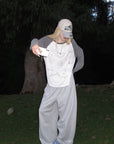 Rase le sol Faded Sketch Raglan Long Sleeve Top