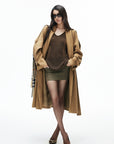IAMXIAA Distressed Open Knit Oversized Sweater