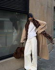 ROVENTE Brushed Longline Knit Cardigan