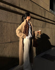 ROVENTE Brushed Longline Knit Cardigan
