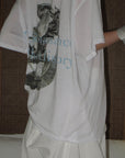 0122stepll Renaissance Graphic Oversized T-Shirt
