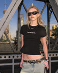 0122stepll Amor Fati Open-Back Graphic Tee