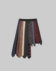 WARDEN EDGE Patchwork Necktie Skirt - PINKPARKS